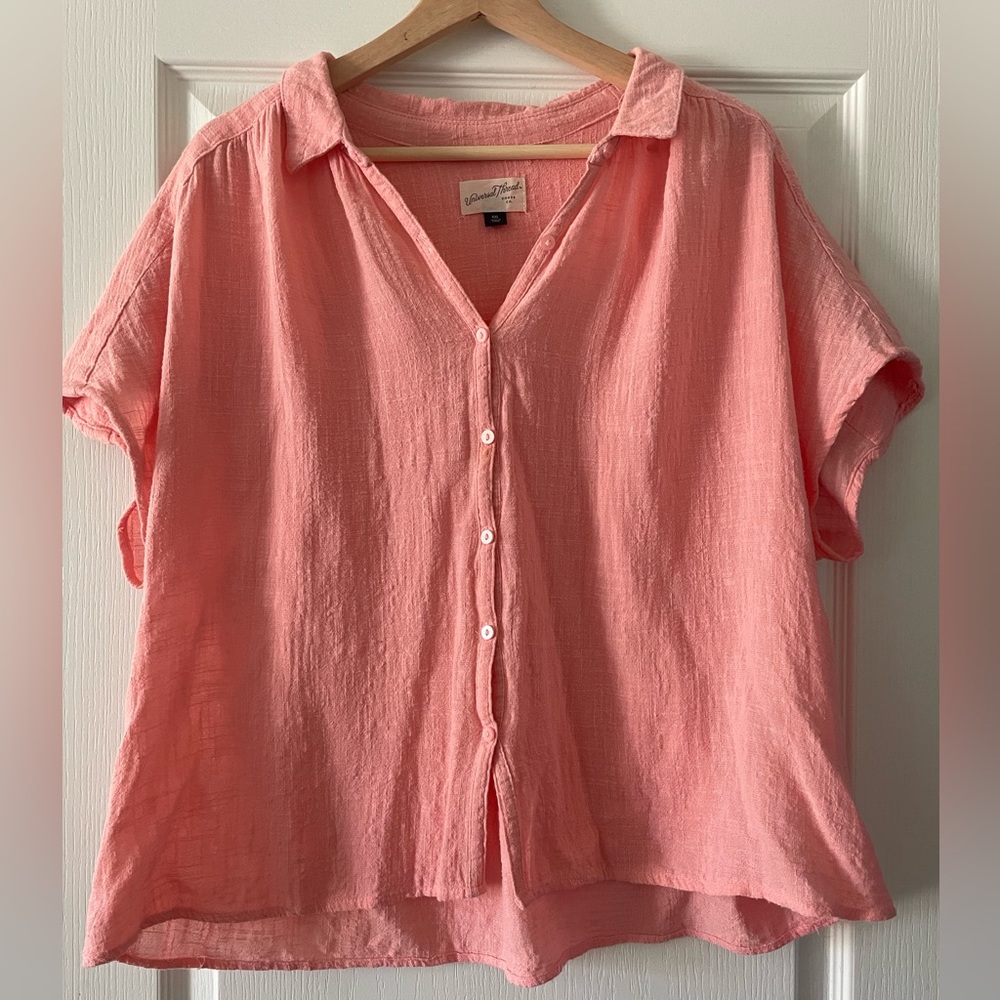 Pink Button Down